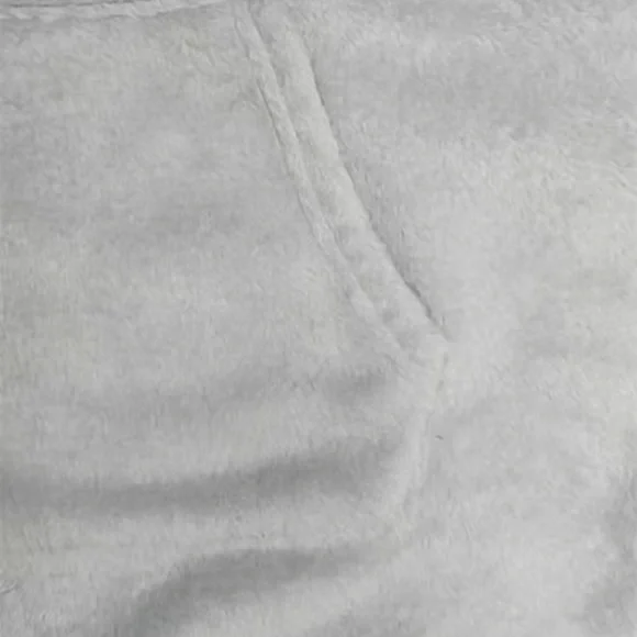 LAST 1‼️ NWT 🐈🐈‍⬛ OVERSIZED GRAY CAT EAR HOODED SWEATSHIRT SWEATER Women’s XL - Picture 3 of 7